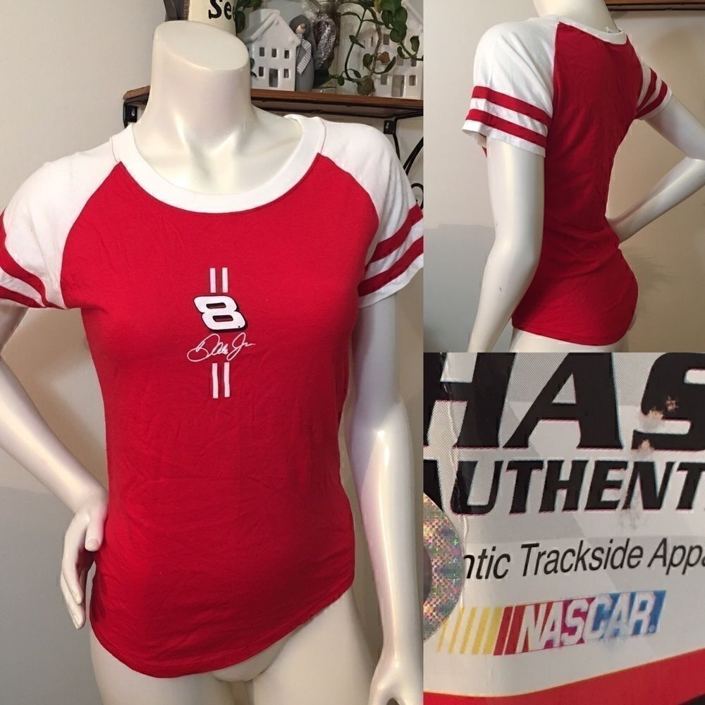 NASCAR Dale Baseball style round bottom Tee